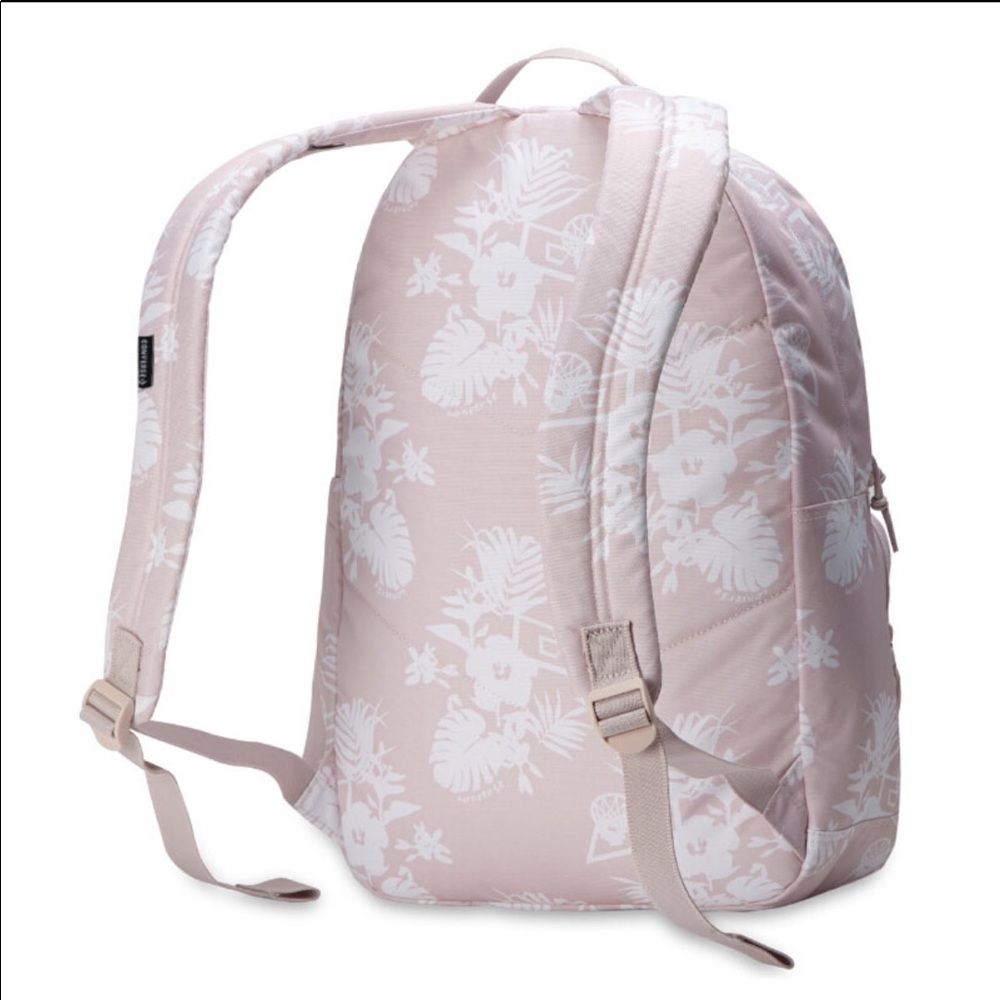NWT Converse Go Backpack Barely Rose W AUTHENTIC - Picture 3 of 8